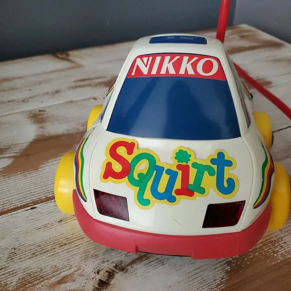 Super Rare Vintage Nikko Squirt‎ Car and Remote Control RC *not working *